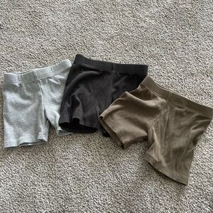 Little Bipsy Boys' Shorts - Gray, Black, and green via